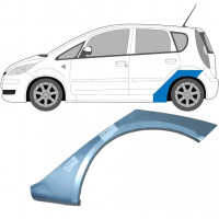 Panneau de réparation arc d'aile arrière pour Mitsubishi Colt 2004-2012 / Gauche 5878