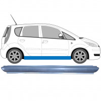 Réparation bas de caisse pour Mitsubishi Colt 2004-2012 / Gauche = Droite (symétrique) 6820