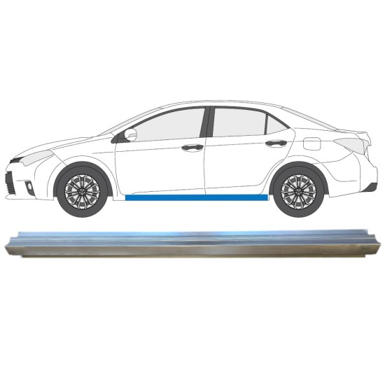 Réparation bas de caisse