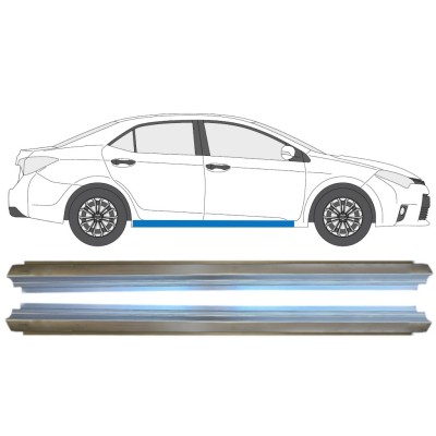 Réparation bas de caisse pour Toyota Corolla 2013-2019 / Gauche+Droit / Ensemble 14891