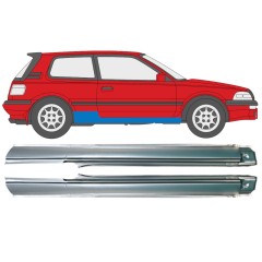 Panneau de réparation du seuil pour Toyota Corolla 1987-1994 / Gauche+Droit / Ensemble 9797
