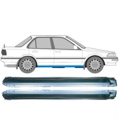 Panneau de réparation du seuil pour Toyota Corolla 1987-1994 / Gauche+Droit / Ensemble 10497