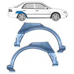 Panneau de réparation arc d'aile arrière pour Toyota Corolla E11 1997-2002 / Gauche+Droit / Ensemble 9212