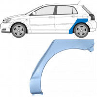Panneau de réparation arc d'aile arrière pour Toyota Corolla 2001-2007 / Gauche 7044