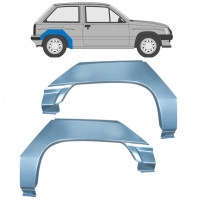 Panneau de réparation arc d'aile arrière pour Opel Corsa A 1982-1993 / Gauche+Droit / Ensemble 9794