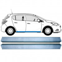 Réparation bas de caisse pour Opel Corsa E 2014-2019 / Gauche+Droit / Ensemble 12883