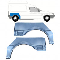 Panneau de réparation arc d'aile arrière pour Ford Courier 1989-1995 / Gauche+Droit / Ensemble 10255