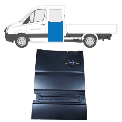 Panneau de réparation de porte arrière pour Volkswagen Crafter 2005-2017 / Gauche 14238
