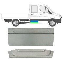 Panneau de réparation de porte arrière pour Volkswagen Crafter 2005-2017 / Gauche = Droite (symétrique) / Ensemble 14126