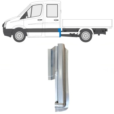 Panneau de réparation coin pour Volkswagen Crafter 2005-2017 / Droite 15509