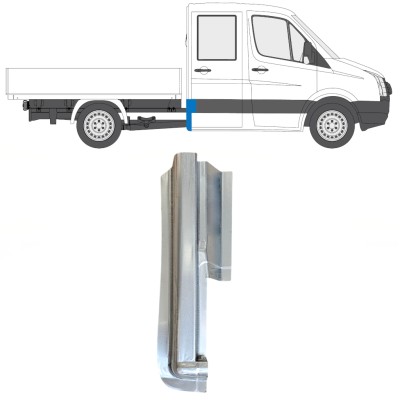 Panneau de réparation coin pour Volkswagen Crafter 2005-2017 / Droite 15508