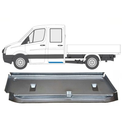 Tôle de réparation de marchepied pour Volkswagen Crafter 2005-2017 / Gauche 15369