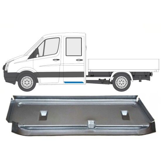 Tôle de réparation de marchepied pour Volkswagen Crafter 2005-2017 / Gauche 15369