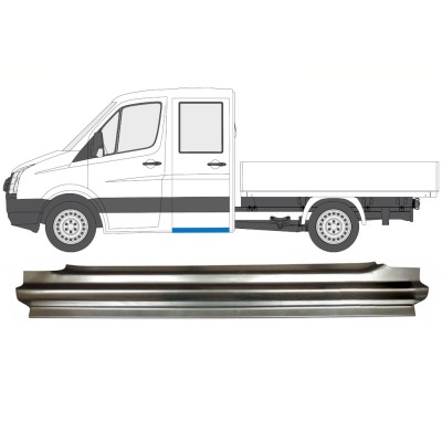 Réparation bas de caisse arrière pour Volkswagen Crafter 2005-2017 / Gauche 15515