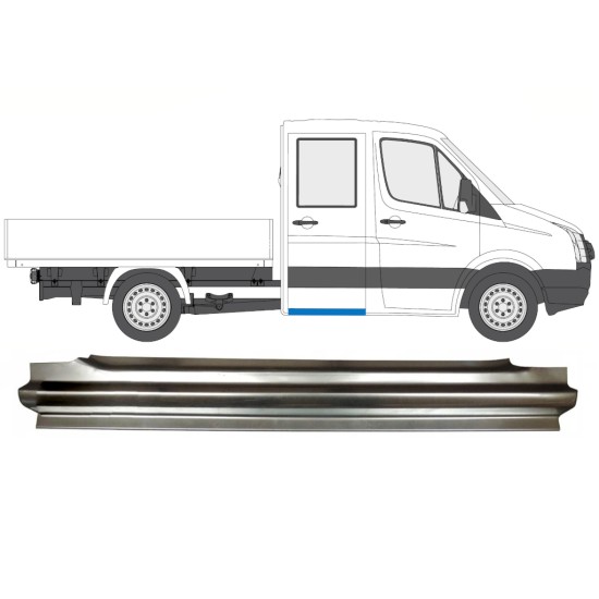 Réparation bas de caisse arrière pour Volkswagen Crafter 2005-2017 / Droite 15514