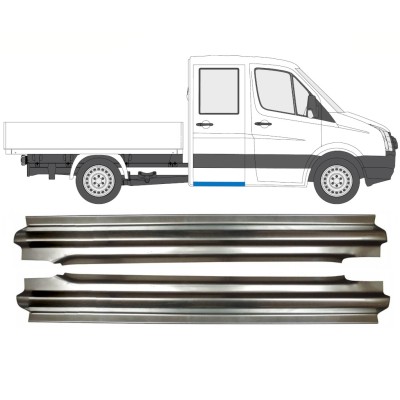 Réparation bas de caisse arrière pour Volkswagen Crafter 2005-2017 / Gauche+Droit / Ensemble 15516