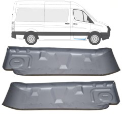 Tôle de réparation de marchepied pour Volkswagen Crafter 2005-2017 / Gauche+Droit / Ensemble 15544
