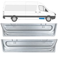 Panneau de réparation de porte avant intérieur pour Volkswagen Crafter 2005-2017 / Gauche+Droit 17058