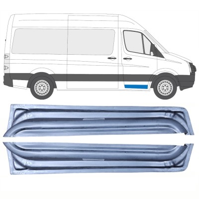 Panneau de réparation de porte avant intérieur pour Volkswagen Crafter 2005-2017 / Gauche+Droit / Ensemble 17058