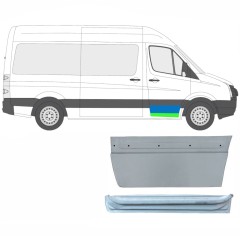 Panneau de réparation de porte avant intérieur + extérieur pour Volkswagen Crafter 2005-2017 / Droite / Ensemble 14028