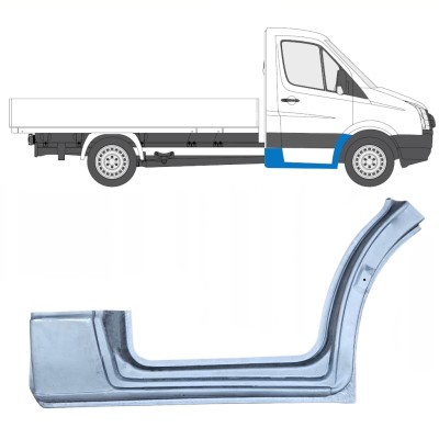 Panneau de réparation de l’aile avant pour Volkswagen Crafter 2005-2017 / Droite 13838