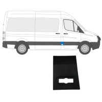 Moulure latérale avant pour Volkswagen Crafter 2005-2017 / Droite 13689