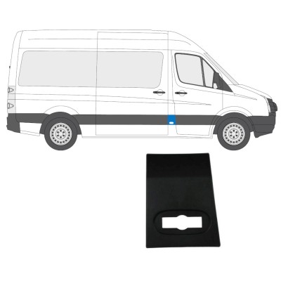 Moulure latérale avant pour Volkswagen Crafter 2005-2017 / Droite 13689