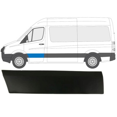 Moulure latérale sur porte avant pour Volkswagen Crafter 2005-2017 / Gauche 13686