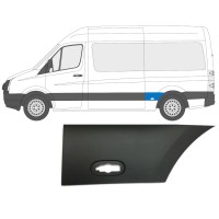 Moulure latérale sur aile arrière pour Volkswagen Crafter 2005-2017 / Gauche 13823