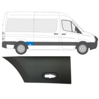 Moulure latérale sur aile arrière pour Volkswagen Crafter 2005-2017 / Droite 13822