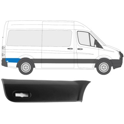 Moulure de derrière roue arrière pour Volkswagen Crafter 2005-2017 / Droite 13691
