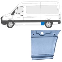 Panneau de réparation arc d'aile arrière pour Volkswagen Crafter 2005-2017 / Gauche 13450