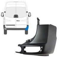Coin du pare-chocs arrière pour Volkswagen Crafter 2005-2017 / Droite 15548