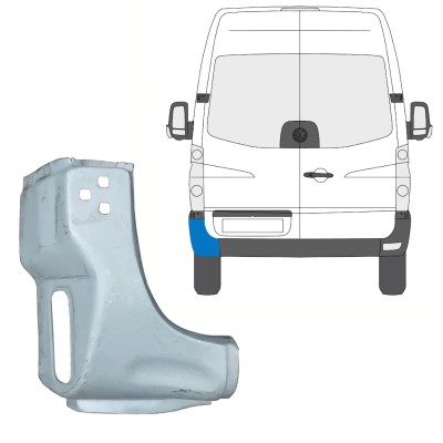 Panneau de réparation coin pour Volkswagen Crafter 2005-2017 / Gauche 15505