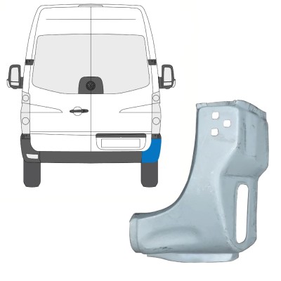 Panneau de réparation coin pour Volkswagen Crafter 2005-2017 / Droite 15506