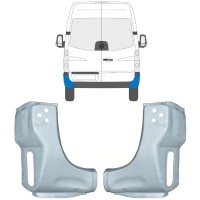 Panneau de réparation coin pour Volkswagen Crafter 2005-2017 / Gauche+Droit / Ensemble 15507