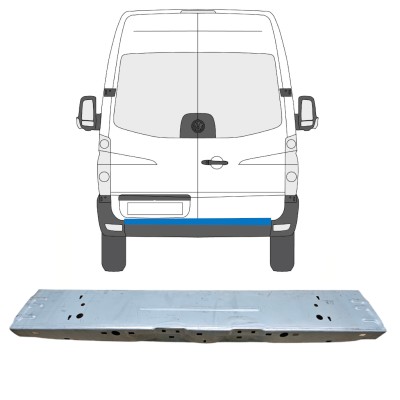 Panneau de réparation arrière pour Volkswagen Crafter 2005-2017 14239