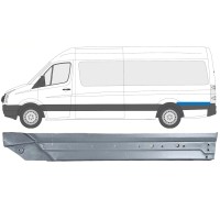 Panneau de réparation arc d'aile arrière pour Volkswagen Crafter 2005-2017 / Gauche 14333