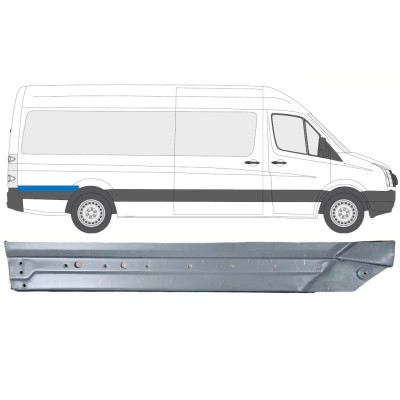 Panneau de réparation arc d'aile arrière pour Volkswagen Crafter 2005-2017 / Droite 14331