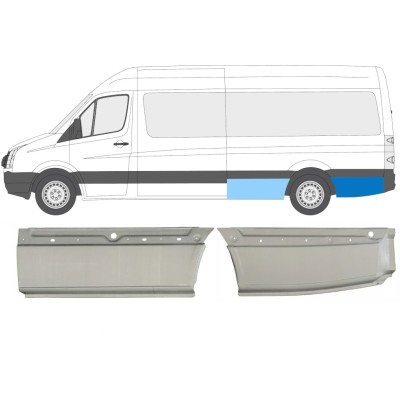Panneau de réparation arc d'aile arrière pour Volkswagen Crafter 2005-2017 / Gauche / Ensemble 14127
