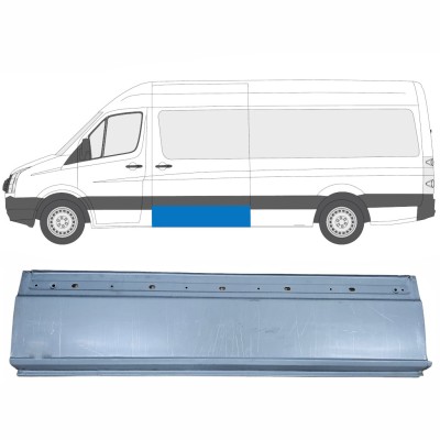 Panneau de réparation latéral pour Volkswagen Crafter 2005-2017 / Gauche 13502