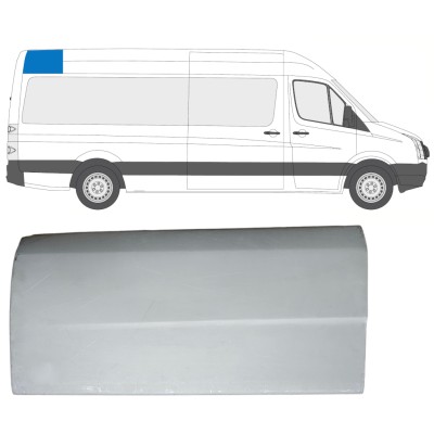 Panneau de réparation de toit pour Volkswagen Crafter 2005-2017 / Droite 13840