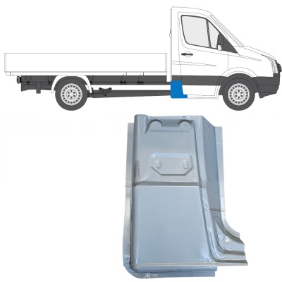 Panneau de réparation coin pour Volkswagen Crafter 2005-2017 / Droite 15502