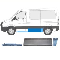 Ensemble de panneaux de réparation pour Volkswagen Crafter 2005-2017 / Gauche / 15605