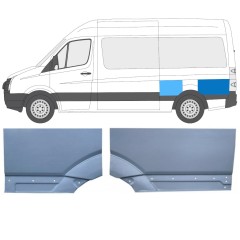 Panneau de réparation arc d'aile arrière pour Volkswagen Crafter 2005-2017 / Gauche / Ensemble 15517