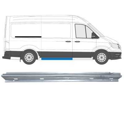 Réparation bas de caisse de sur porte latérale pour Volkswagen Crafter 2017- / Droite 14626