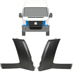 Moulure sous-phare pour Volkswagen Crafter 2005-2011 / Gauche+Droit / Ensemble 16856