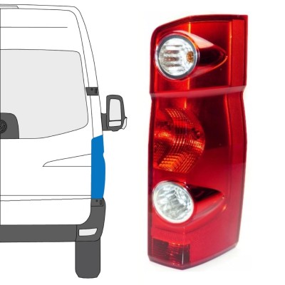 Feu arrière pour Volkswagen Crafter 2005-2017 / Droite 15572