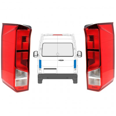 Feu arrière pour Volkswagen Crafter 2017- / Gauche+Droit / Ensemble 12922