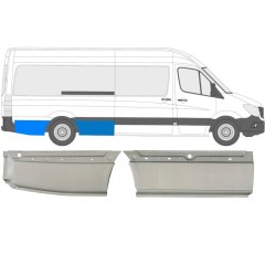 Panneau de réparation arc d'aile arrière pour Mercedes Sprinter 2006-2018 / Droite / Ensemble 10515